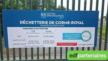 Déchetterie de Corme-Royal - Balanzac