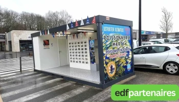Distributeur automatique poissonnerie marty - France