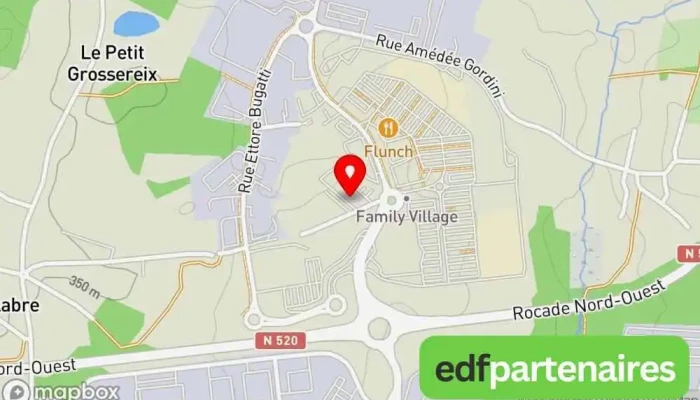 Action Limoges -  Carte - Limoges