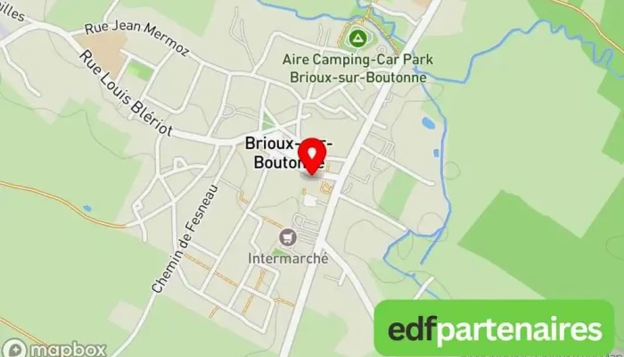 Admr Brioux Sur Boutonne -  Carte - Brioux-sur-boutonne