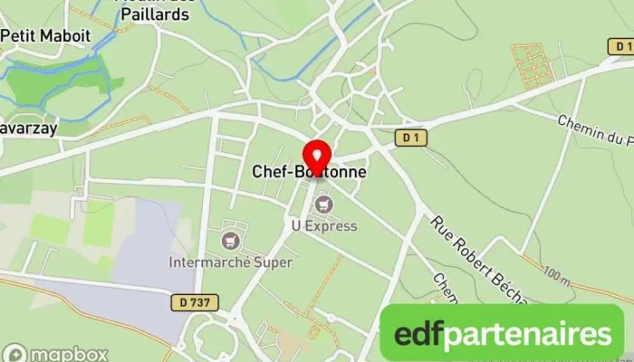 Agence Century 21 Ics Immobilier Chef -  Boutonne Carte - Chef-boutonne