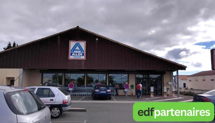 Aldi -  Stationnement - Arvert