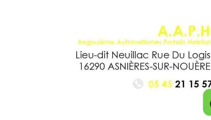 Angouleme Automatismes Portails Habitat Aaph Photos Du Proprietaire - Asnières-sur-nouère