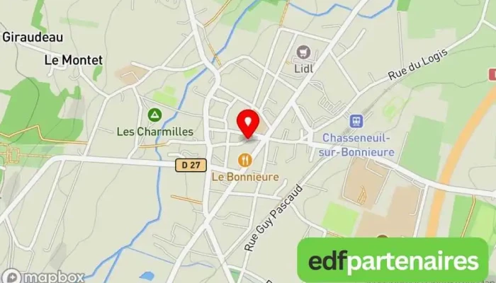 Au Rayon Vert -  Carte - Chasseneuil-sur-bonnieure