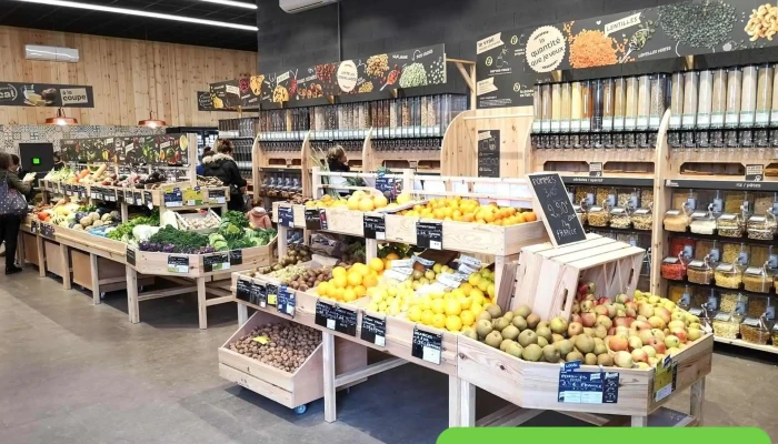 Biocoop La Brede Interieur - La Brède