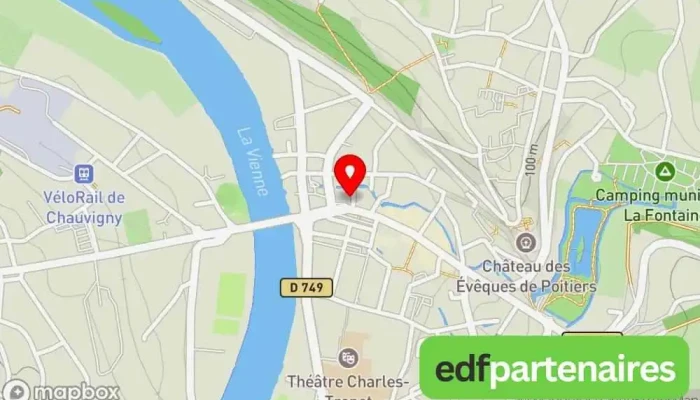 Bnp Paribas -    Chauvigny Carte - Chauvigny