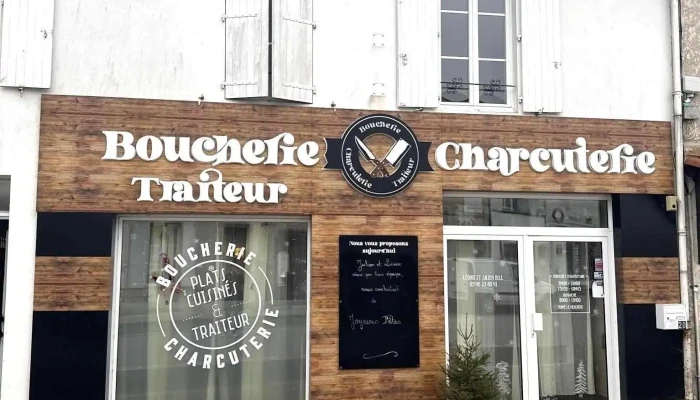 Boucherie charcuterie artisanale: Léonie et Julien Bell - 17600 Le Gua