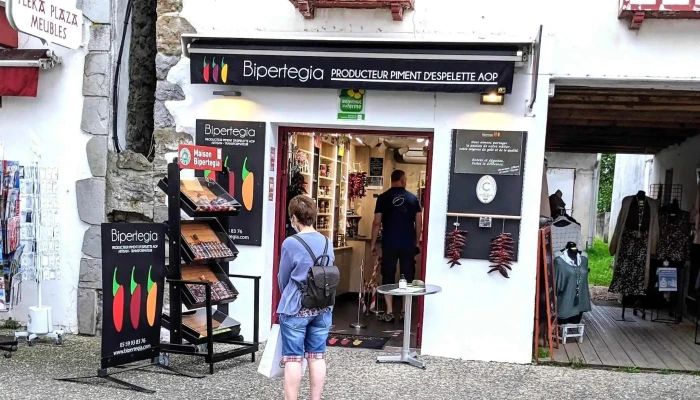 Boutique Bipertegia, producteur de piment d'Espelette Aop - 64250 Espelette