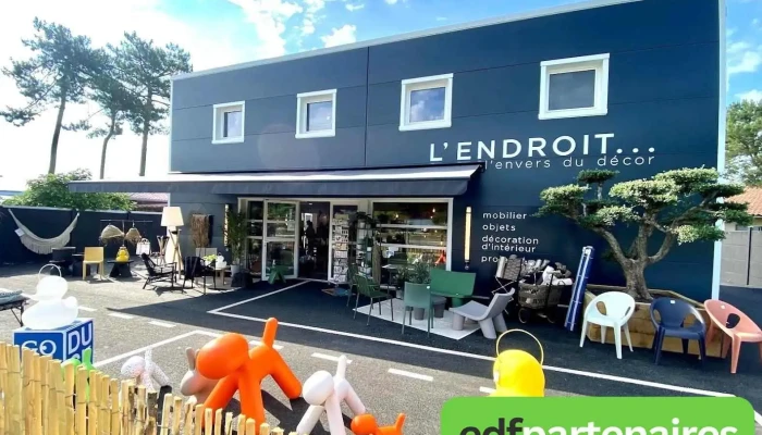 Boutique "L'endroit" - Mobilier - Décoratrice d'intérieur - 33740 - Arès