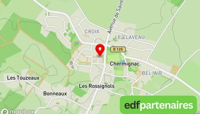 Bureau De Tabac Fdj Epicerie De Chermignac Carte - Chermignac