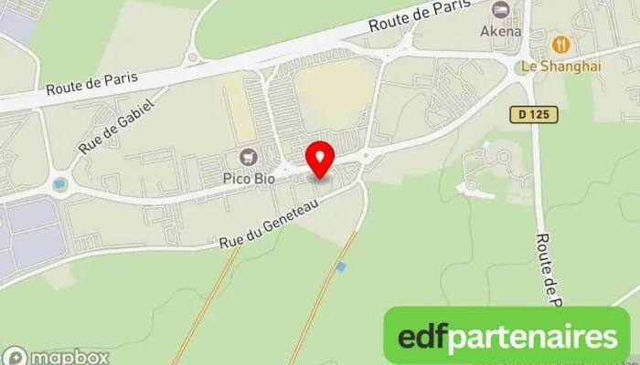 Bureau Vallee Chauray Niort   Papeterie Et Photocopie Carte - Chauray