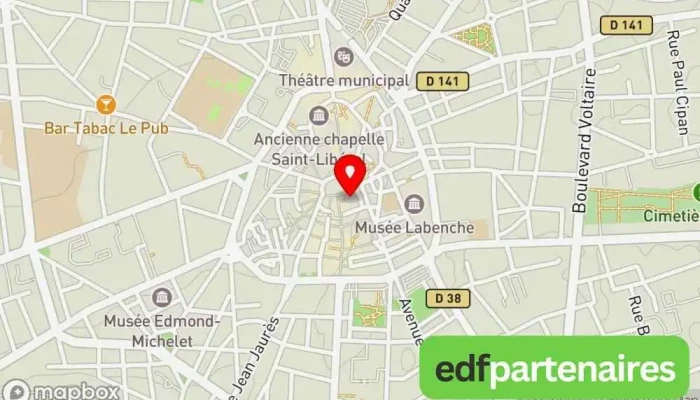 Bzb Brive La Gaillarde -  Carte - Brive-la-gaillarde