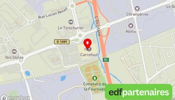 Carrefour Brive La Gaillarde -  Carte - Brive-la-gaillarde