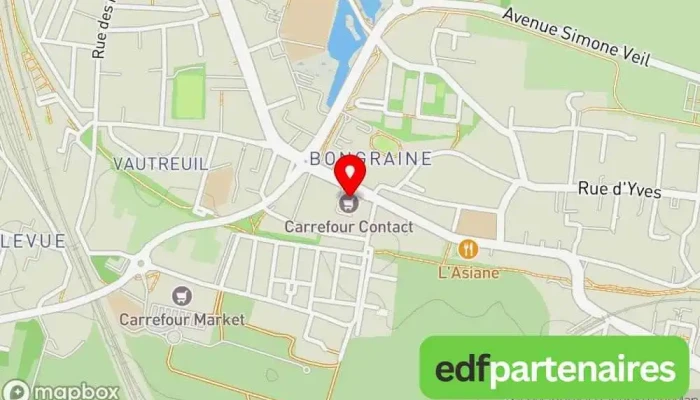 Carrefour City -  Carte - La Rochelle