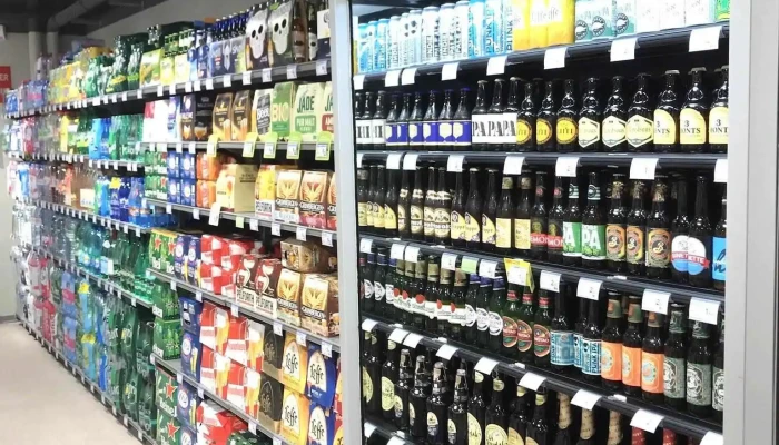Carrefour City -  Interieur - Bruges