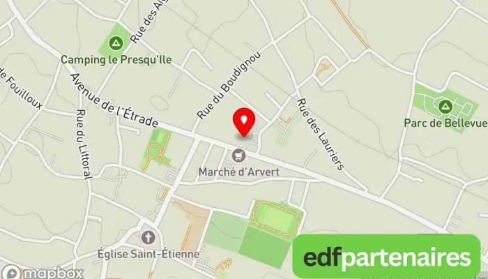 Carrefour Contact -  Carte - Arvert
