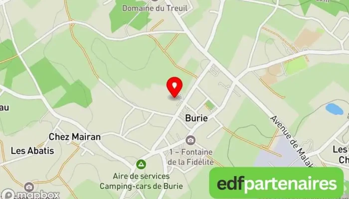 Carrefour Contact -  Carte - Burie