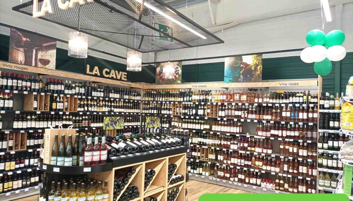 Carrefour Contact -  Interieur - Arthez-de-béarn