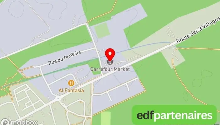 Carrefour Location -  Carte - Audenge