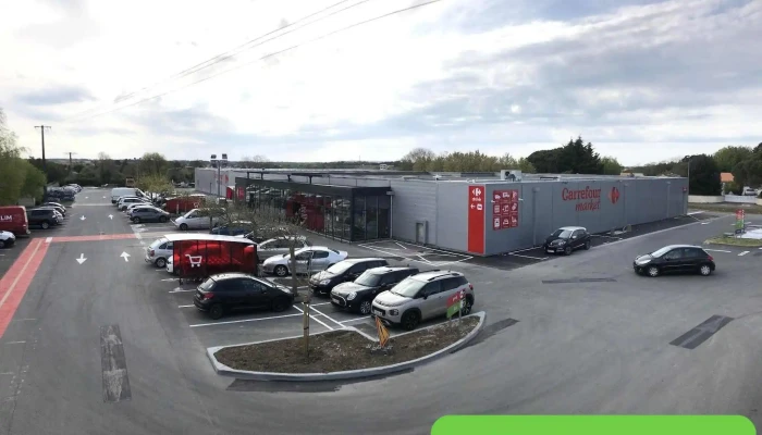 Carrefour Market Pont -  Labbe Darnoult Stationnement - Pont-l'abbé-d'arnoult