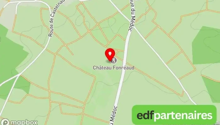 Chateau Fonreaud Carte - Listrac-médoc