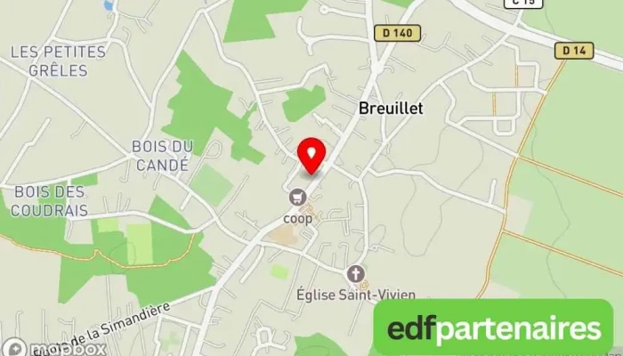Chez Vincent -  Carte - Breuillet