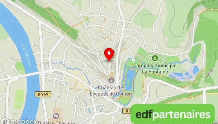 Cite Medievale De Chauvigny Carte - Chauvigny