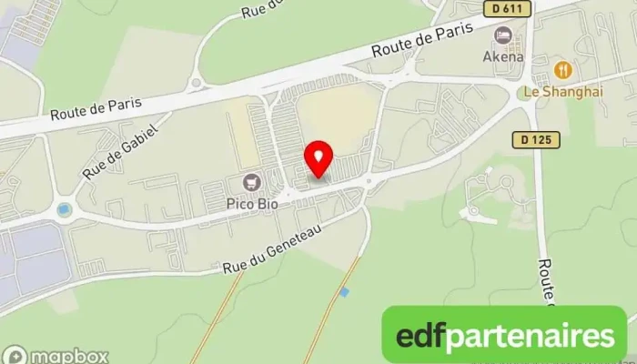 Claires France Carte - Chauray