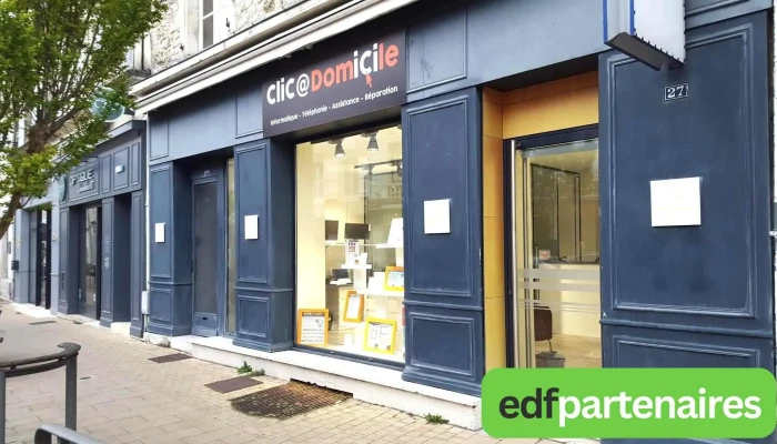 Clic @ Domicile - Vente et réparation Pc et téléphones mobiles depuis 2006 - 16110 La Rochefoucauld-En-Angoumois