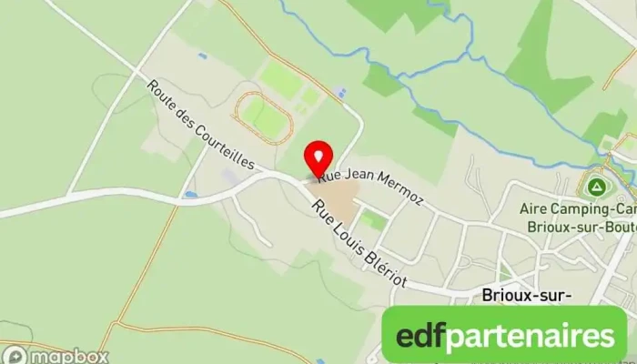 College Antoine De Saint Exupery Carte - Brioux-sur-boutonne