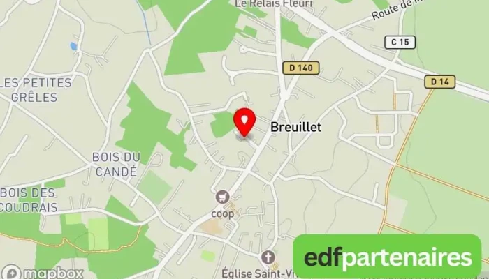Coud De Fil Patchwork -  Carte - Breuillet