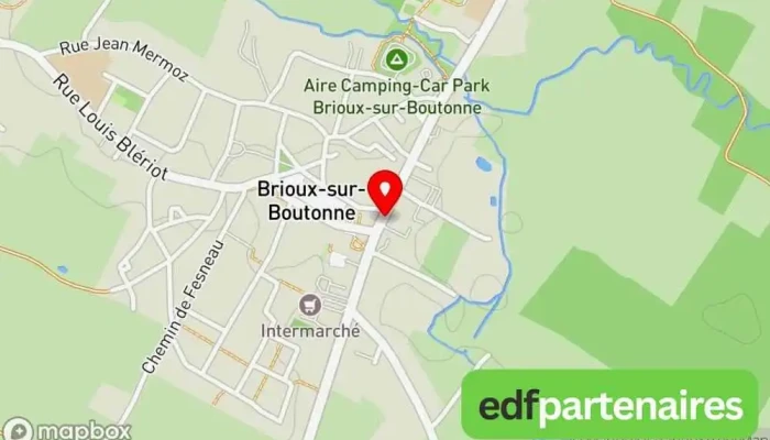 Credit Agricole Charente Maritime Deux Sevres Carte - Brioux-sur-boutonne