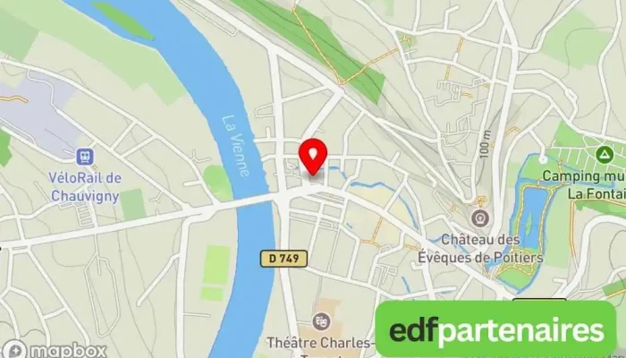 Credit Agricole Chauvigny -  Carte - Chauvigny
