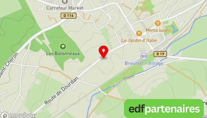 Ctl Cheutin Transports Logistique Carte - Breuillet