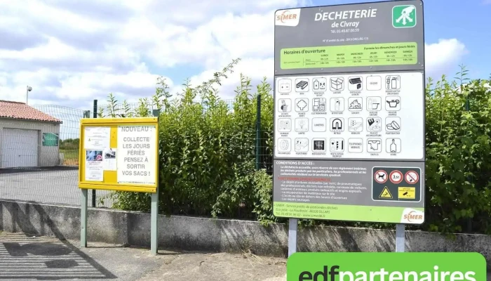 Déchèterie de Civray - Simer - Saint-Pierre-D'Exideuil