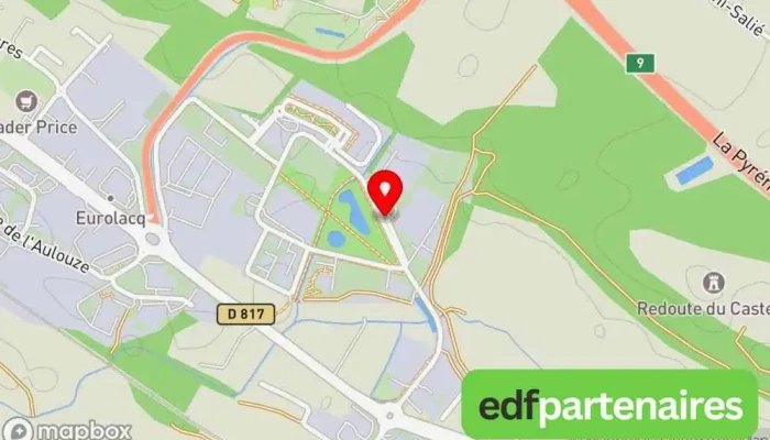 carte de DISPRO SUD OUEST Siège social, Magasin de pièces de rechange automobiles à Labastide-Monréjeau