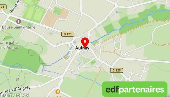 Du Centre -  Carte - Aulnay