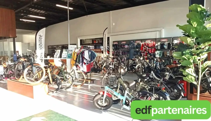 Edenmobilite Bordeaux   Magasin De Velos Et Scooters Interieur - Bruges