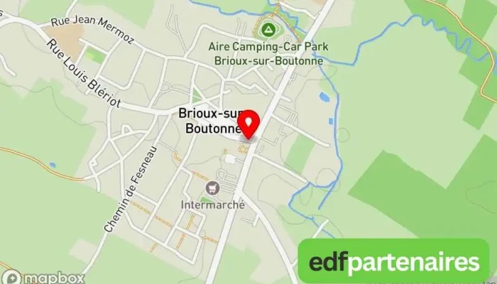 Eglise St Laurent Brioux Sur Boutonne Carte - Brioux-sur-boutonne
