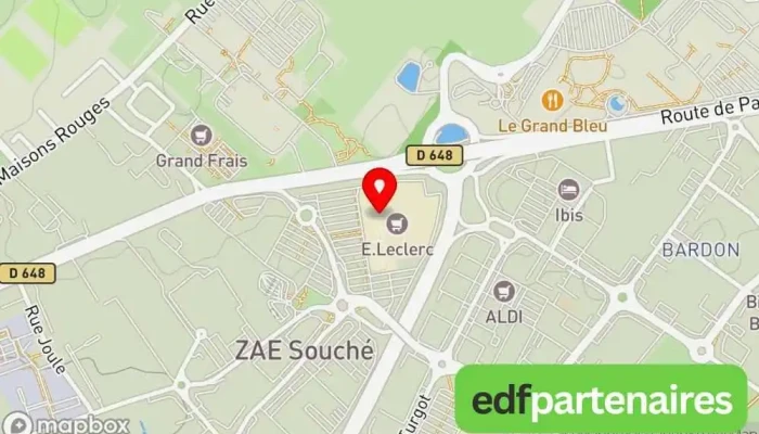 Eleclerc Niort Cedex Carte - Niort