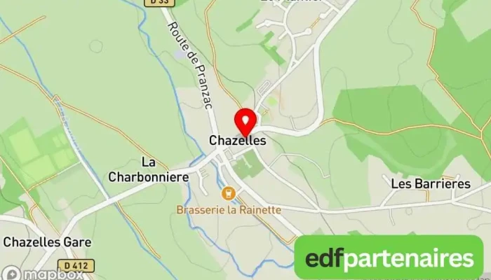Epicerie Bousseton -  Carte - Chazelles