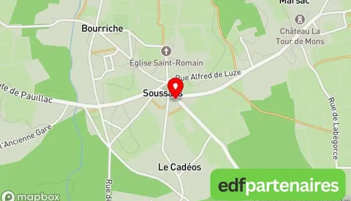 Epicerie -  Carte - Soussans