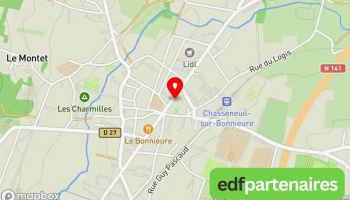 Floralies -  Carte - Chasseneuil-sur-bonnieure