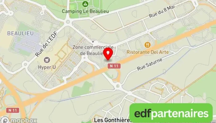 Fnac La Rochelle -  Carte - Puilboreau