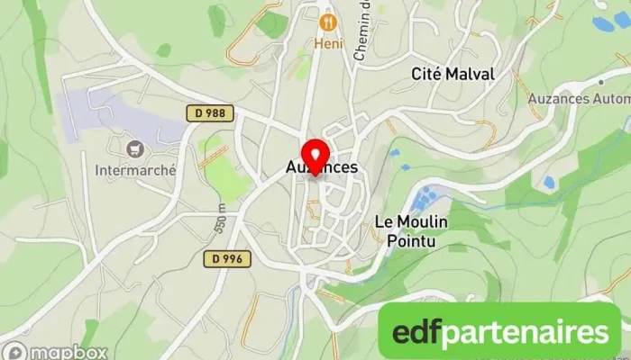 Frenchtacos23 -  Carte - Auzances