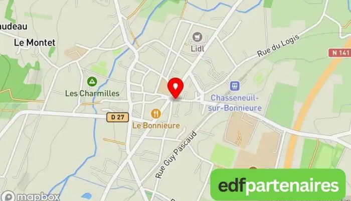 Gaillard Pascal -  Carte - Chasseneuil-sur-bonnieure