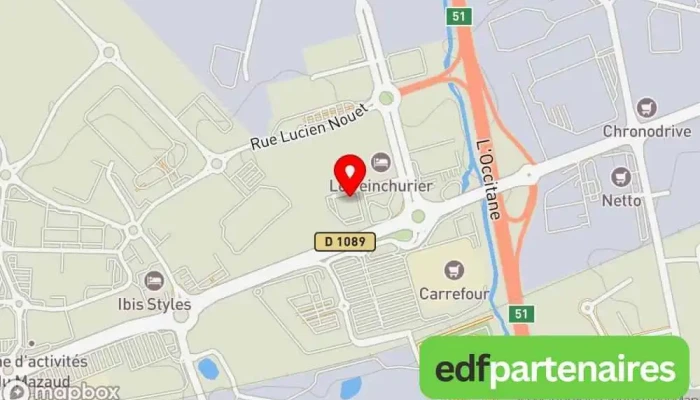 Grand Frais Brive -  La Gaillarde Carte - Brive-la-gaillarde