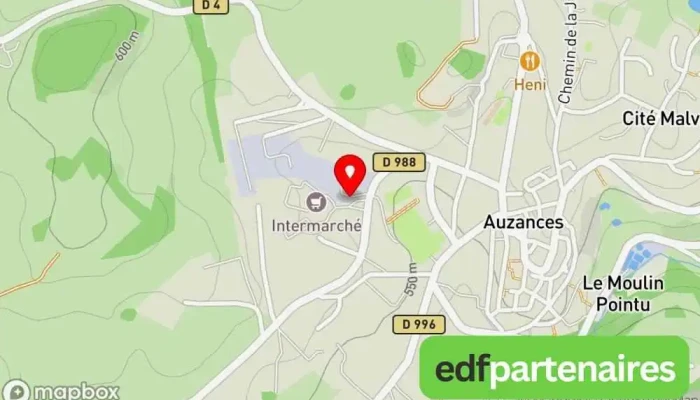 Intermarche Location Auzances Carte - Auzances
