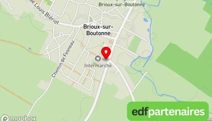 Intermarche Station Service Brioux Sur Boutonne Carte - Brioux-sur-boutonne