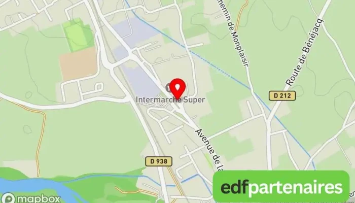 Intermarche Station Service Coarraze Carte - Coarraze